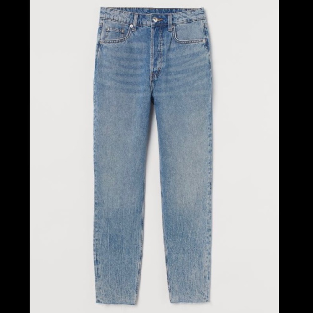 H&M High Rise Slim Mom Jeans